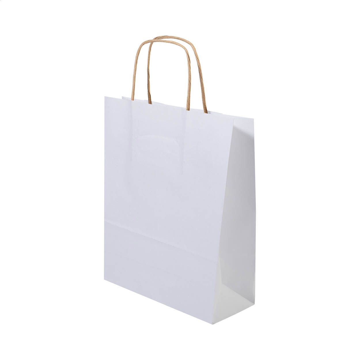 Papbag S Papiergeschenktasche, klein - weiß-169