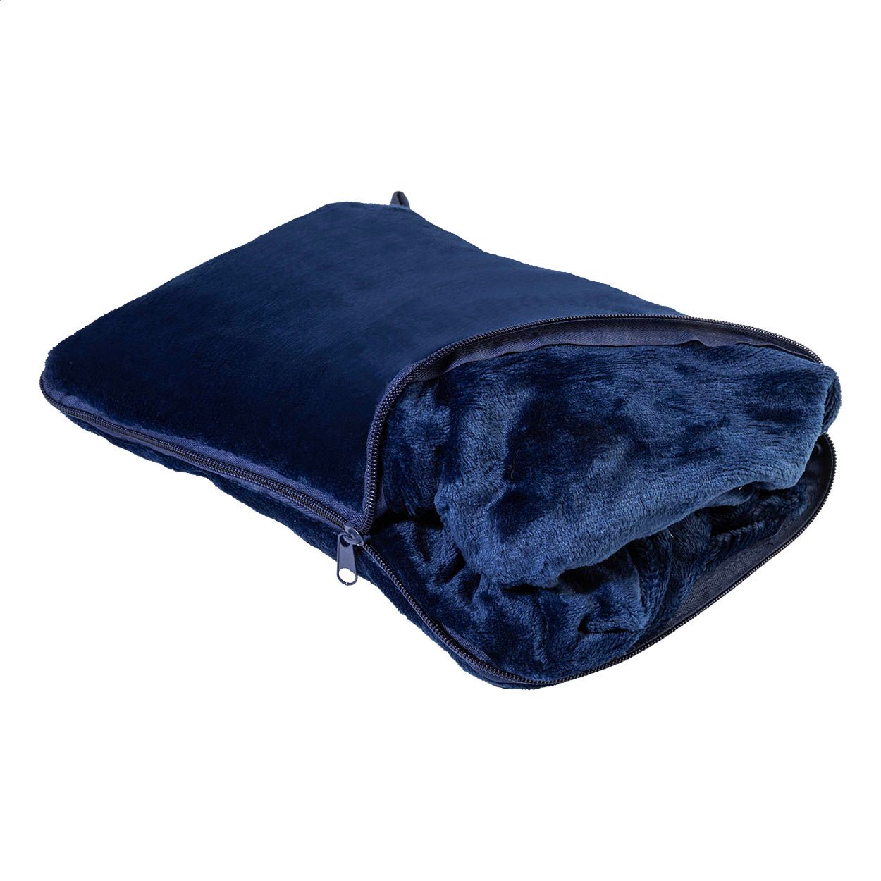 Napwrap 2in1 Reisedecke und -kissen - dunkelblau-298