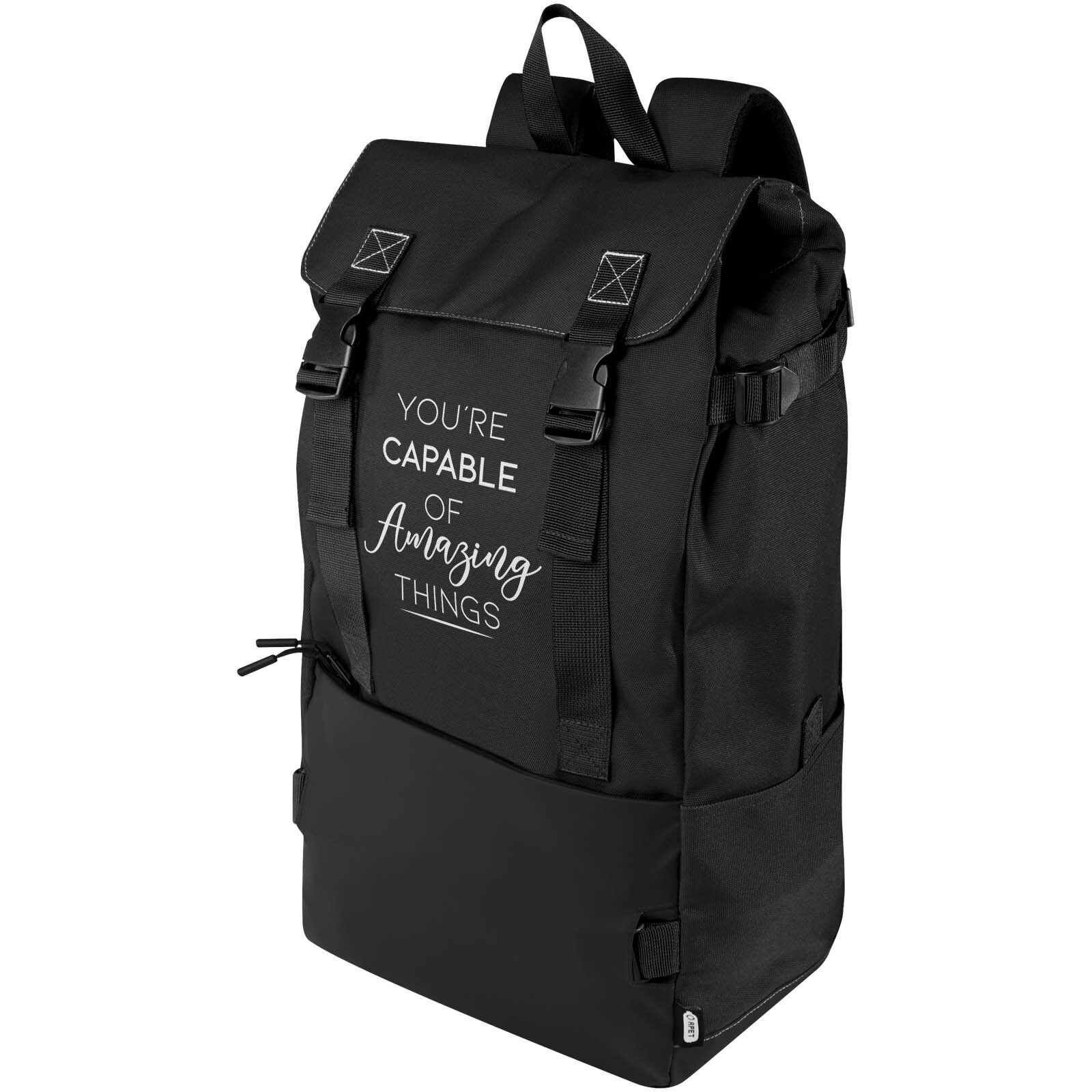 Roam GRS recycelter modularer Rucksack - schwarz-954