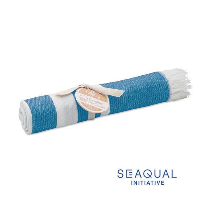 SEAQUAL® Hamamtuch 100x170 WAVE - türkis-61
