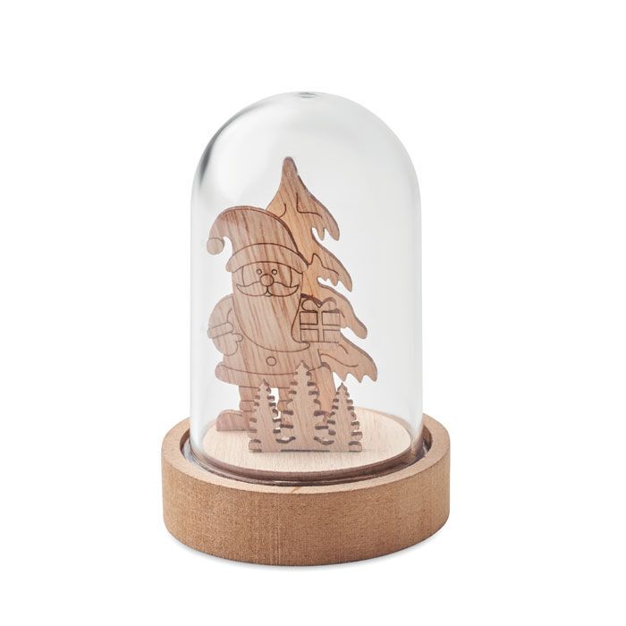 Weihnachtsdekoration mit LED ROVANI - holz-350