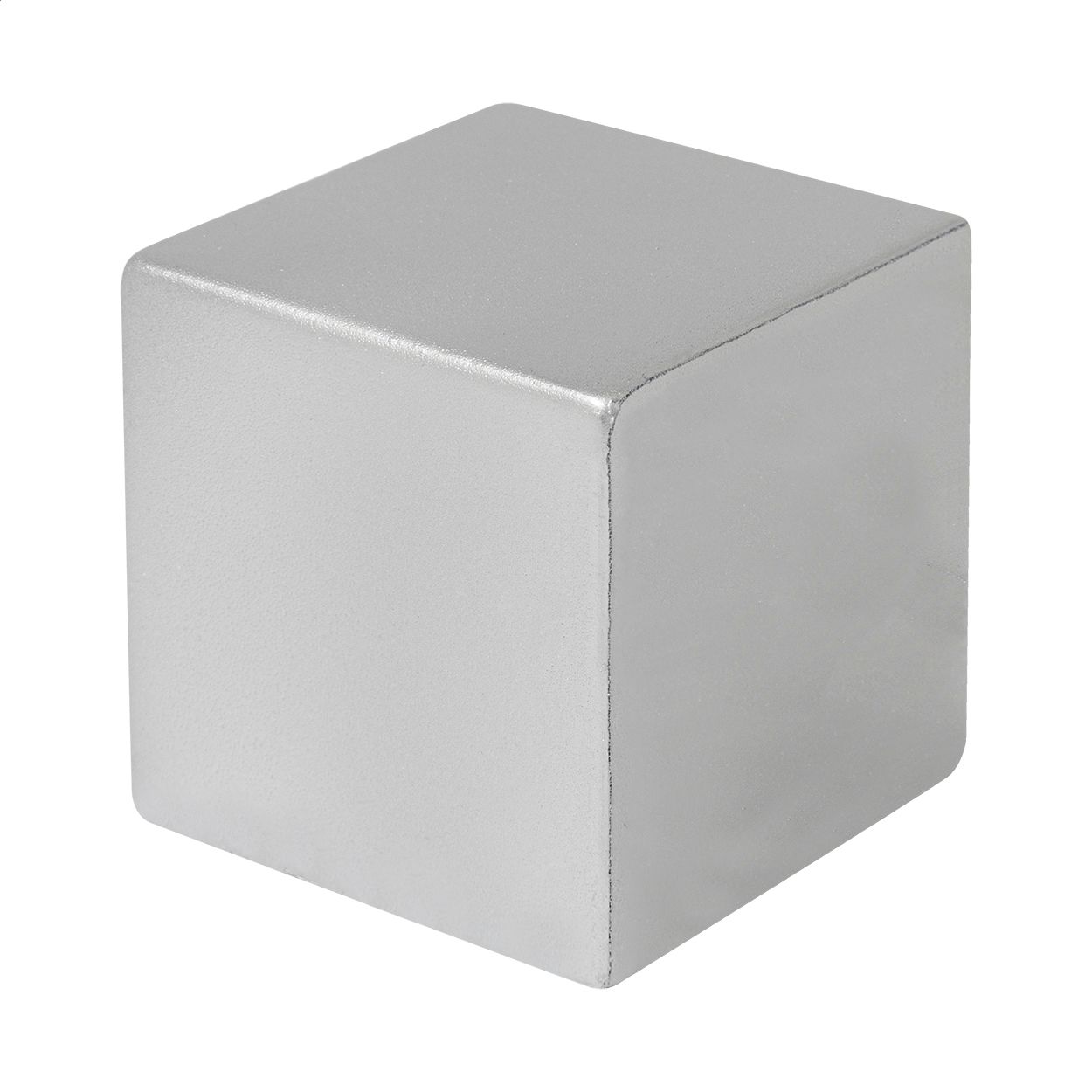 Cubix Shine Metallic Antistressball - silber-134