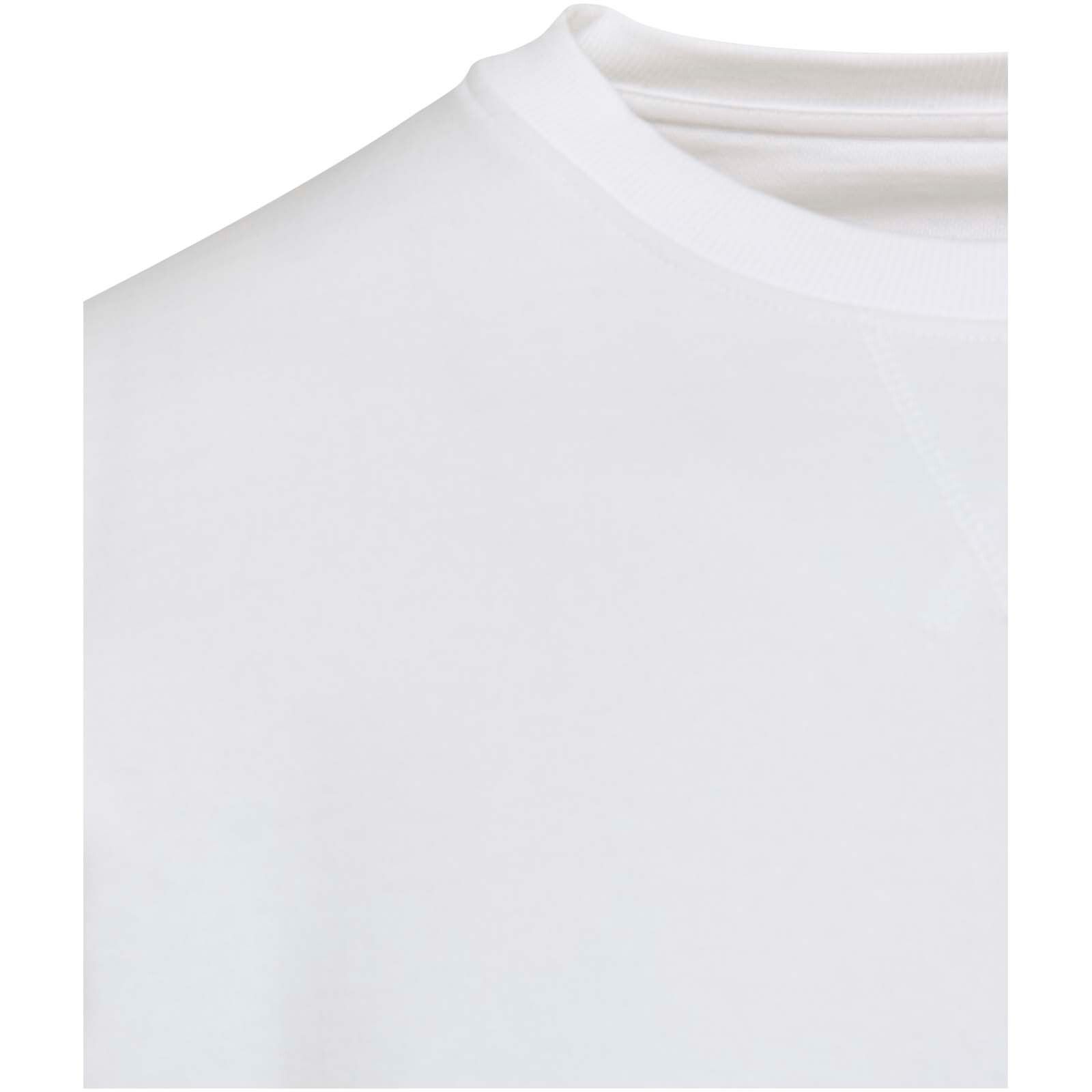 Jasper 280 g/m² Pullover mit Rundhalsausschnitt aus recycelter Bio Baumwolle (OCS), unisex - weiss-895