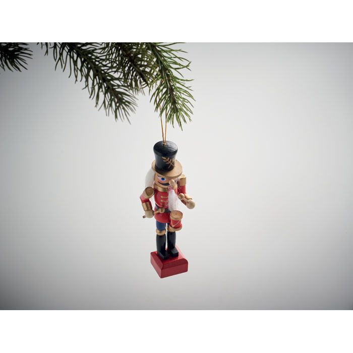 Kleine Nussknacker-Figur JOLLY - rot-487
