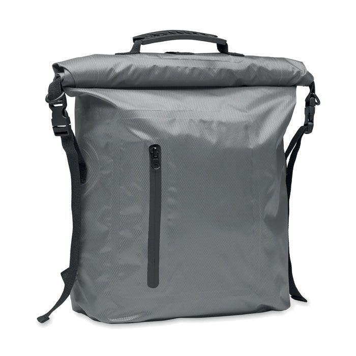 Rolltop-Tasche RPET SCUBAROLL - steingrau-649