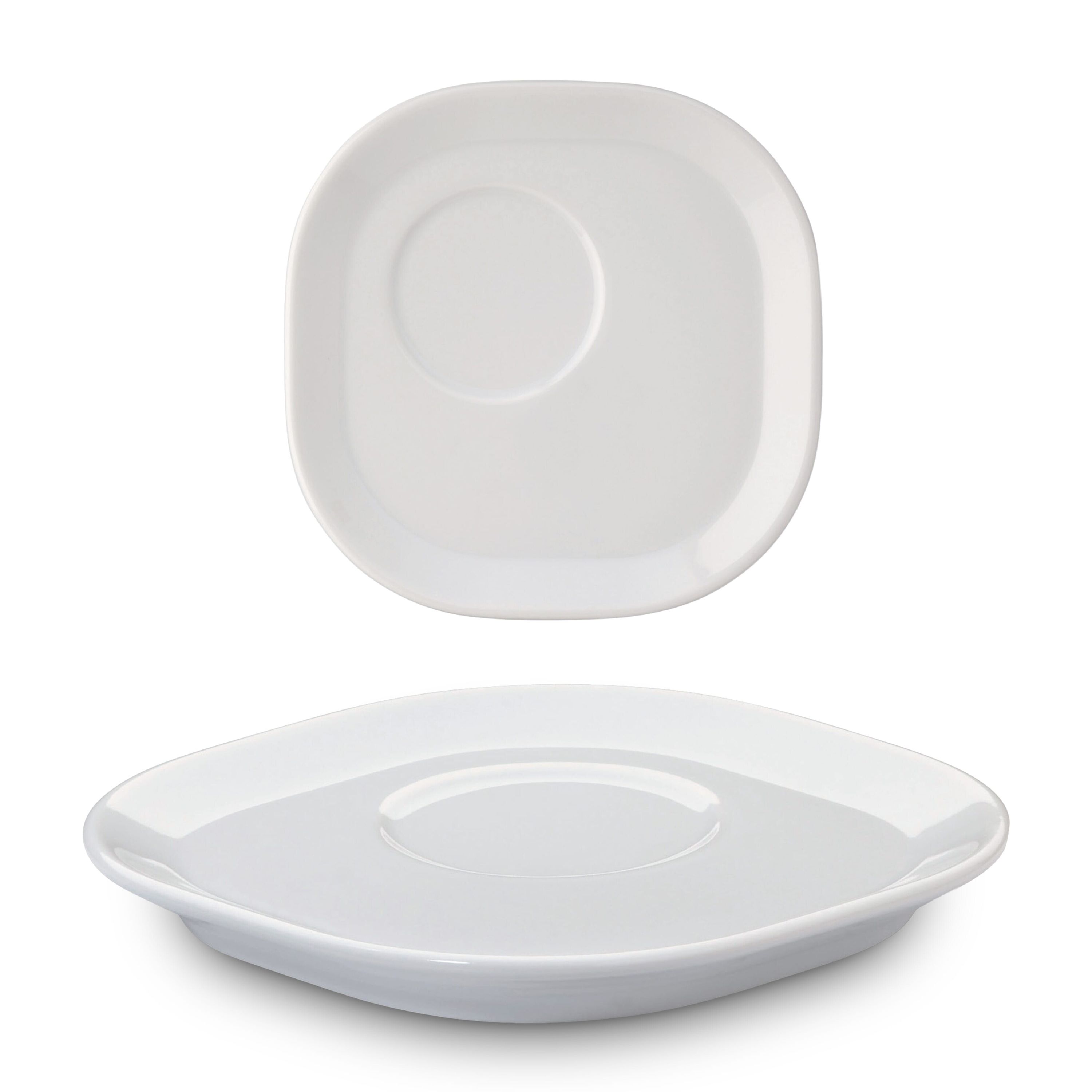 Viereck Teller Satellite - weiss-950