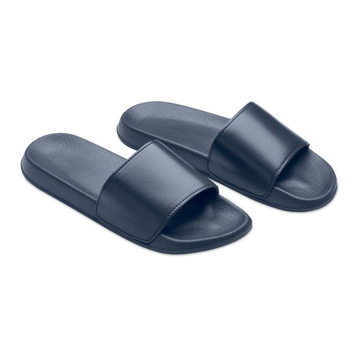 Badeschlappen Größe 44/45 KOLAM - marineblau-881
