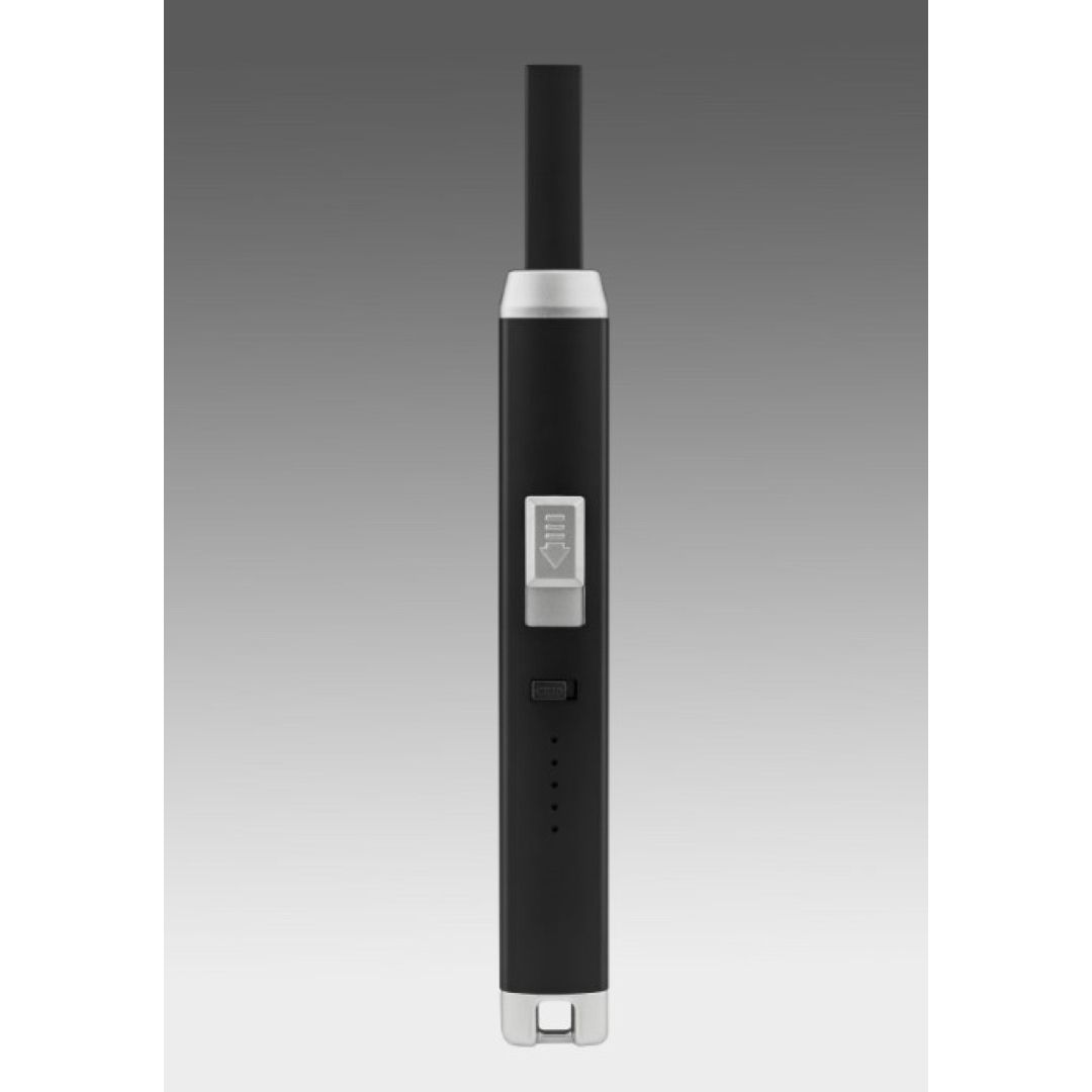 Metmaxx® BBQ Feuerzeug "FutureTechFire" - schwarz - silber-339