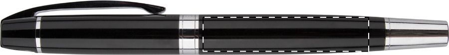 Veredelungsposition Rollerball-Korpus - rechts vom Clip
