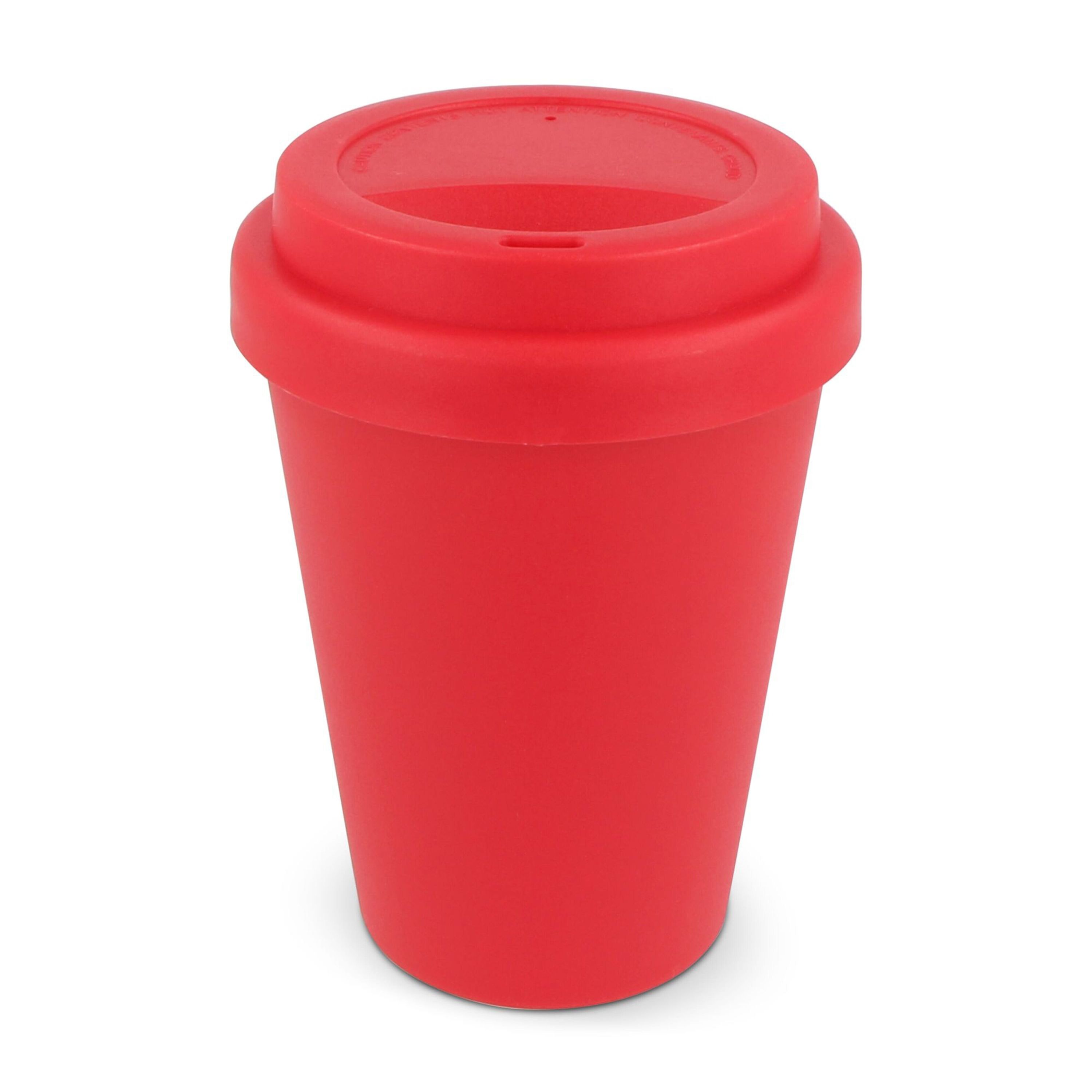 RPP Kaffeebecher Unifarben 250ml - rot-204