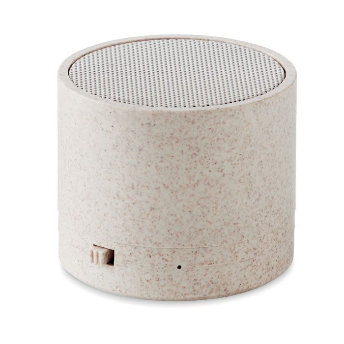 Wireless 5.0 Lautsprecher ROUND BASS+ - beige-109