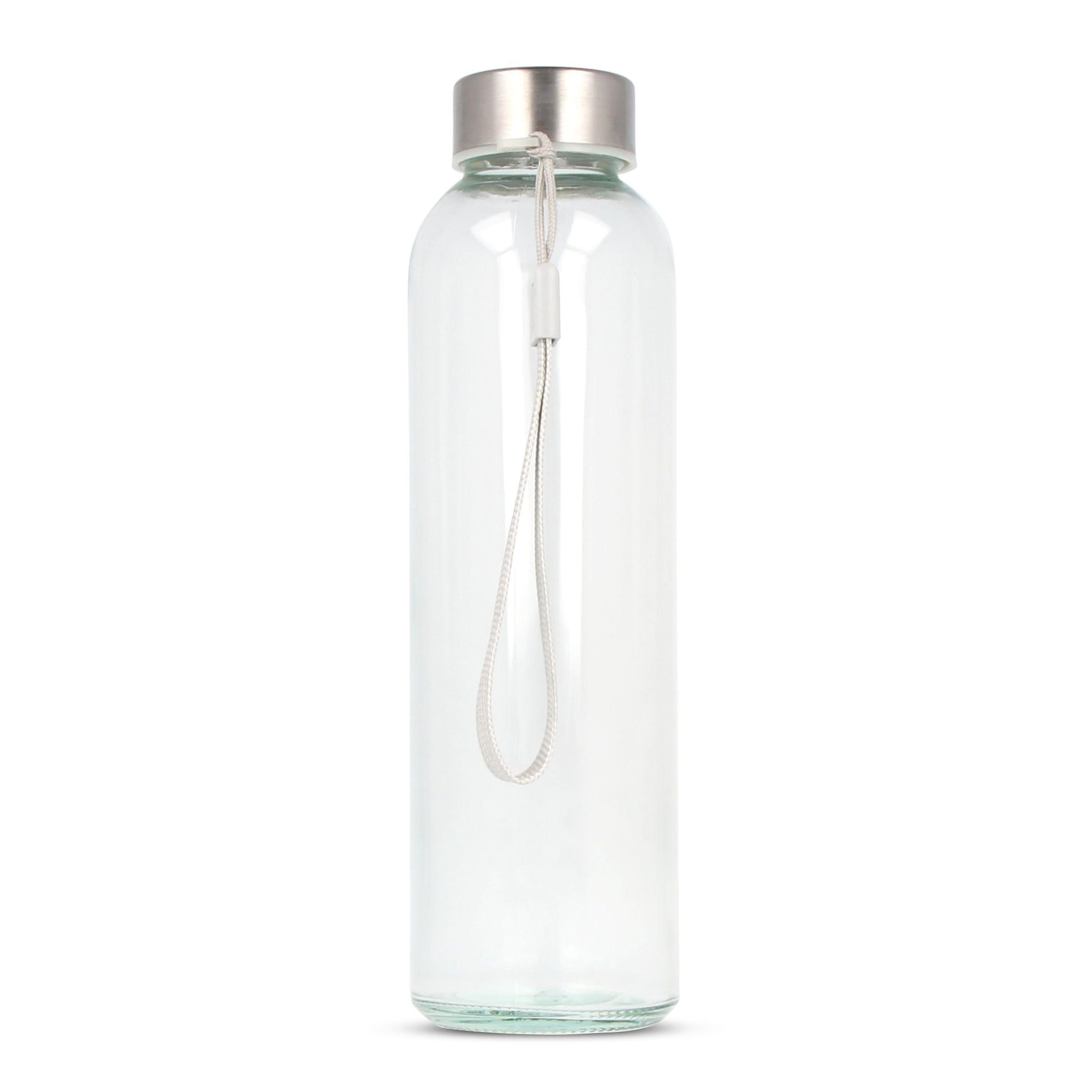 Trinkflasche aus Glas 500ml - transparent-810