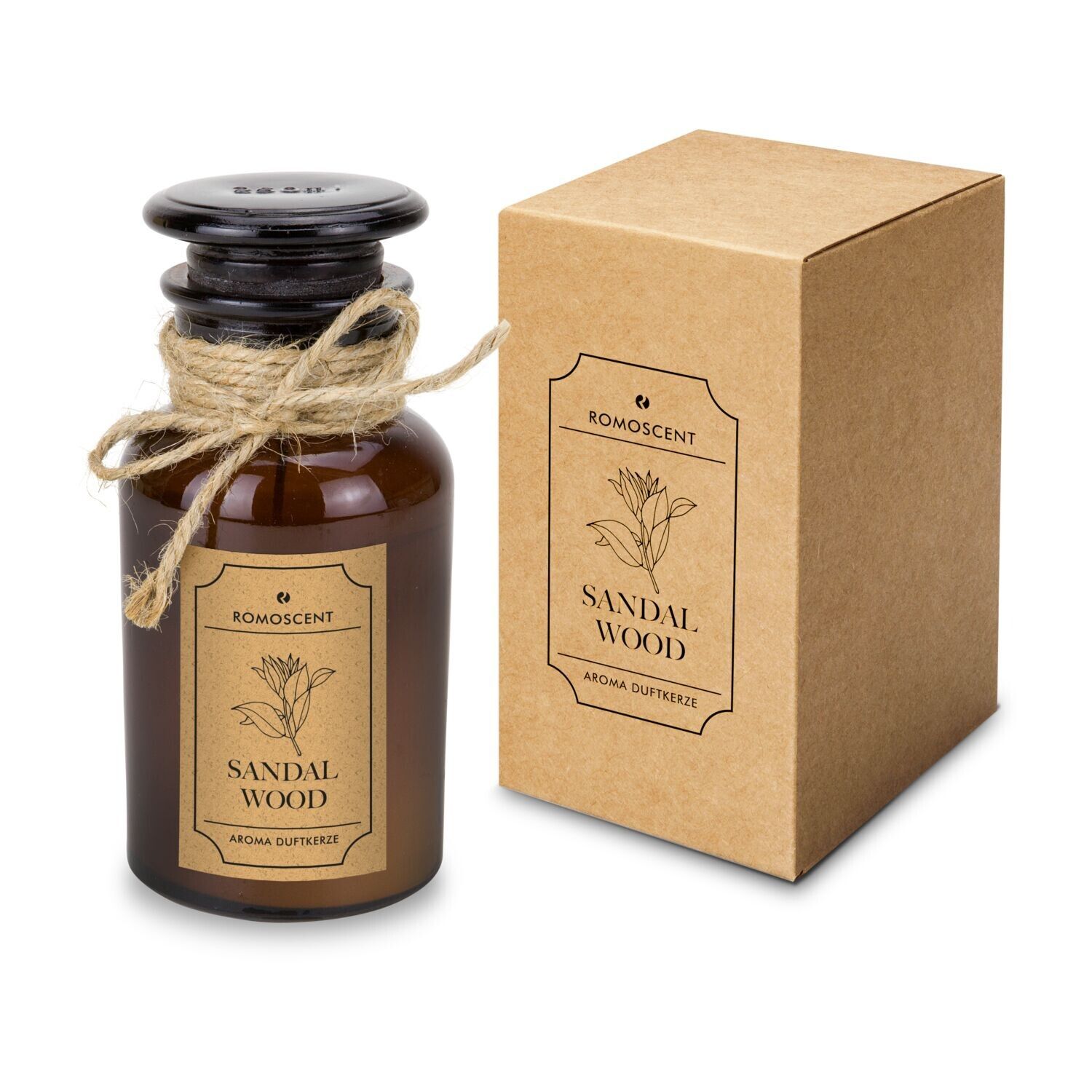 ROMOSCENT® Aromakerze Apothekerflasche-813