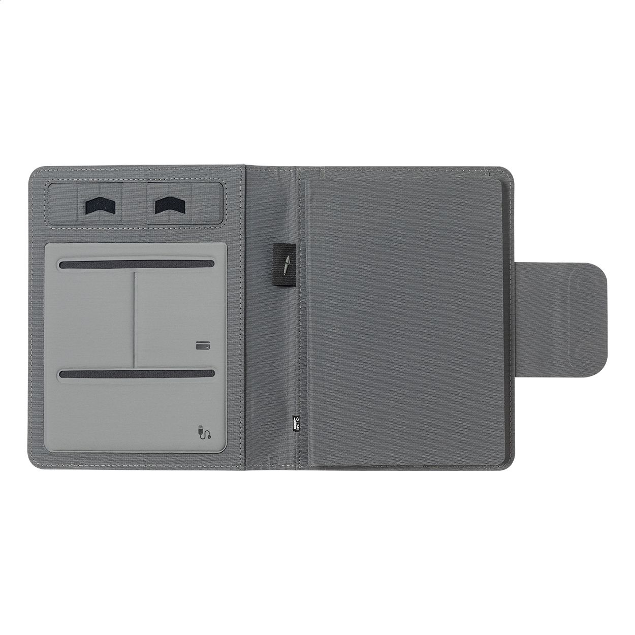 Gredox A5 RPET-Dokumentenmappe - grau-182