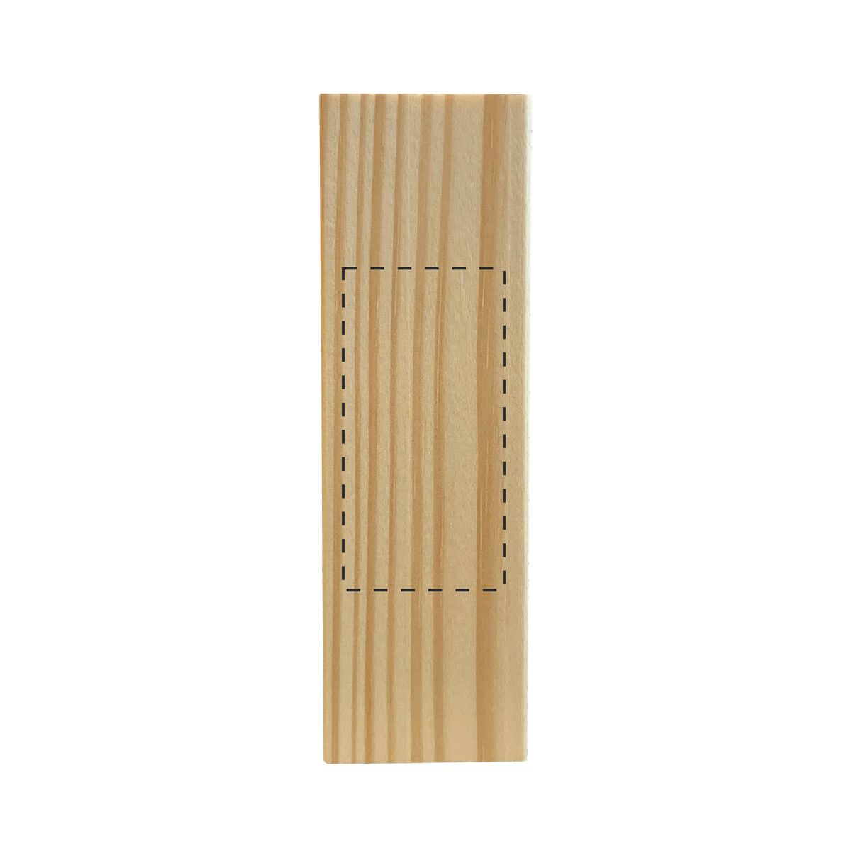 Veredelungsposition auf einem der Holzklötze