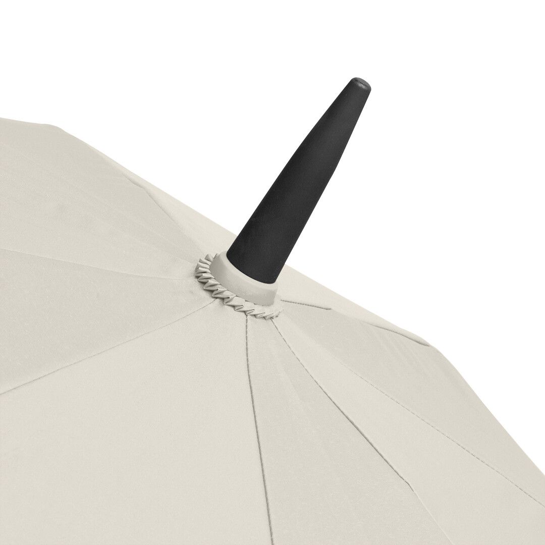 AC-Golf-/Gästeschirm FARE® Doubleface XL Vent mit waterSAVE® Bezug Ø130 cm - naturweiß - schwarz-623