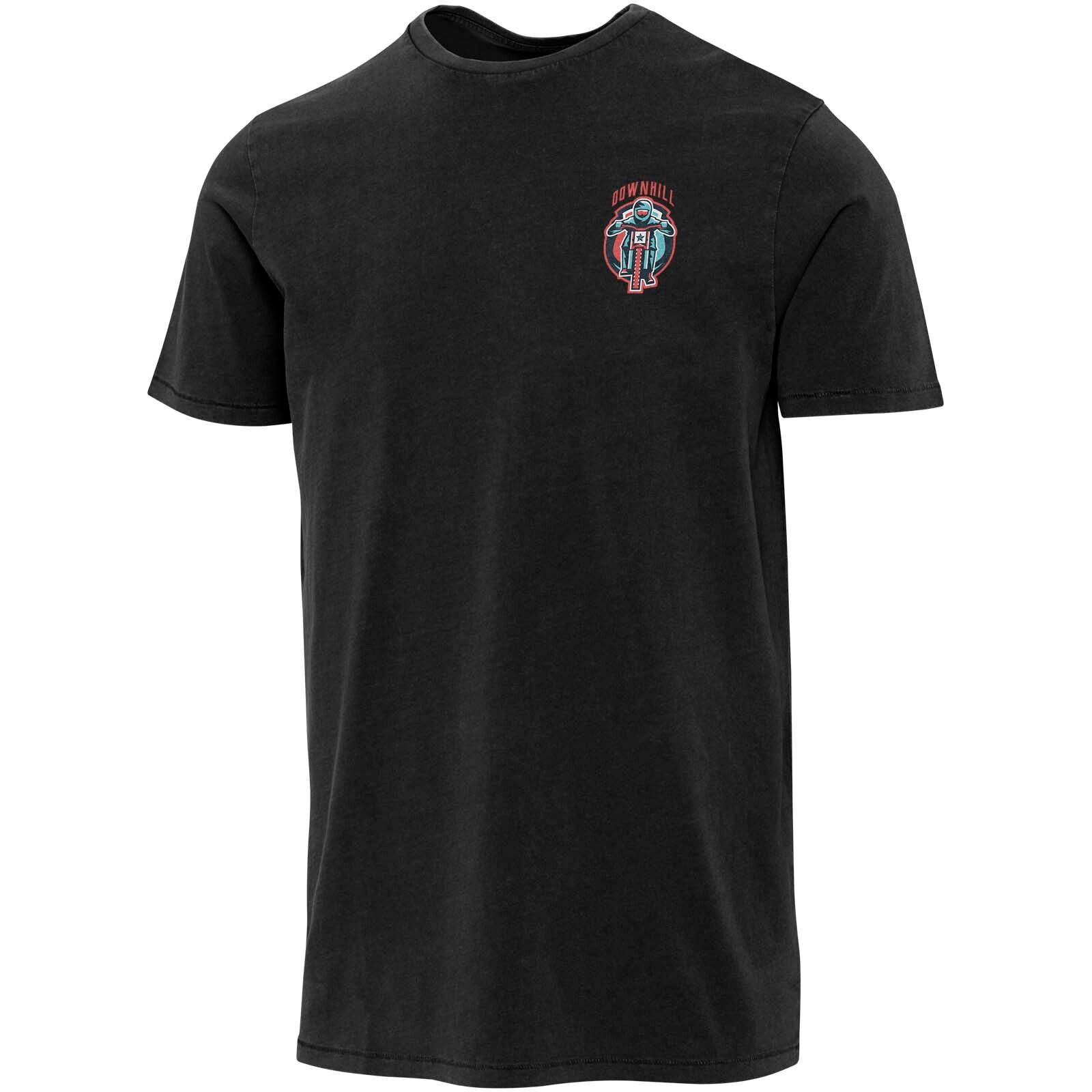 Nanaimo Kurzärmeliges T-Shirt für Herren im Washed Look, 160 g/m2 - schwarz-880