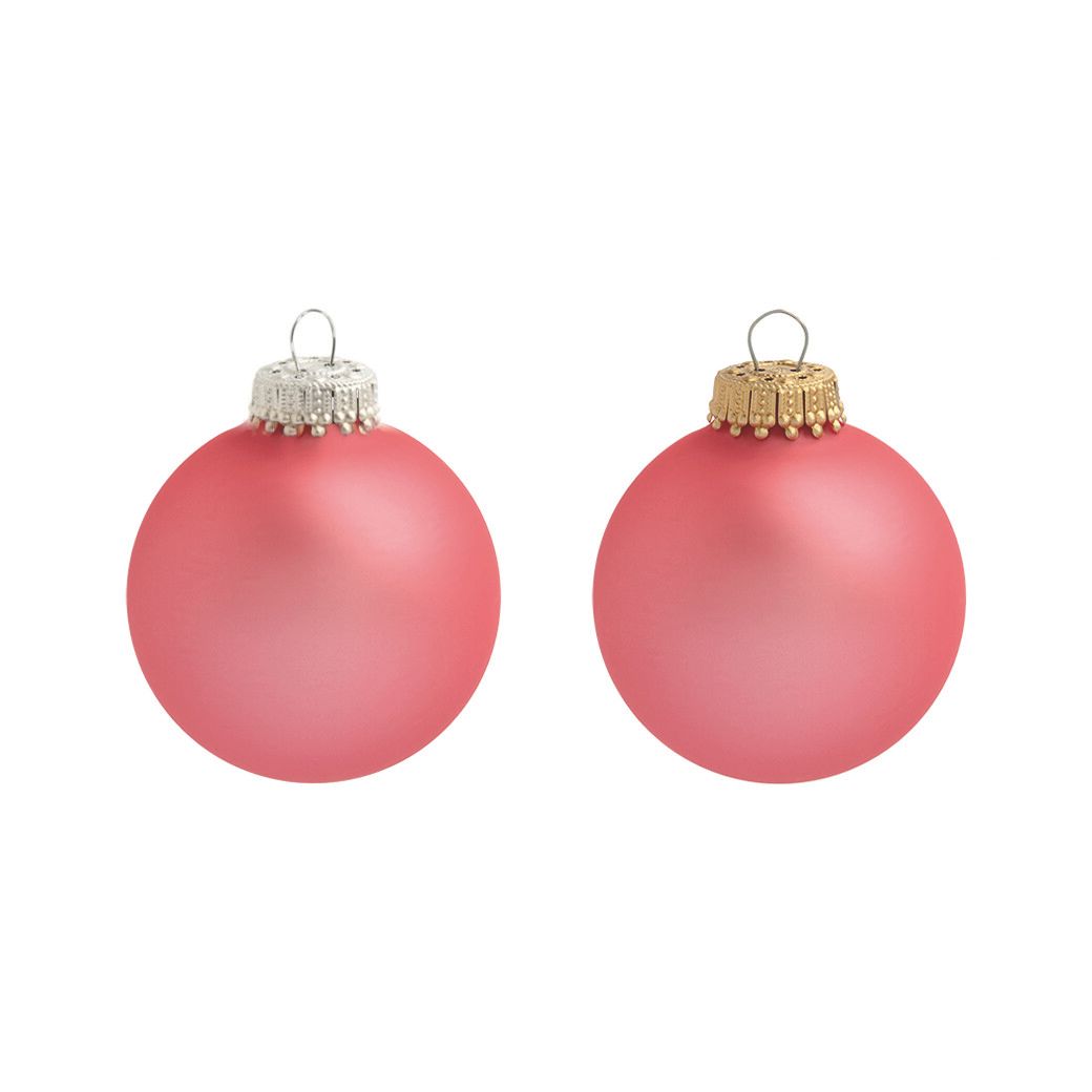 Glaskugel 7 cm (Ø 66 mm) - candy rosa in Einzelkarton (65 x 65 x 65 mm)-9