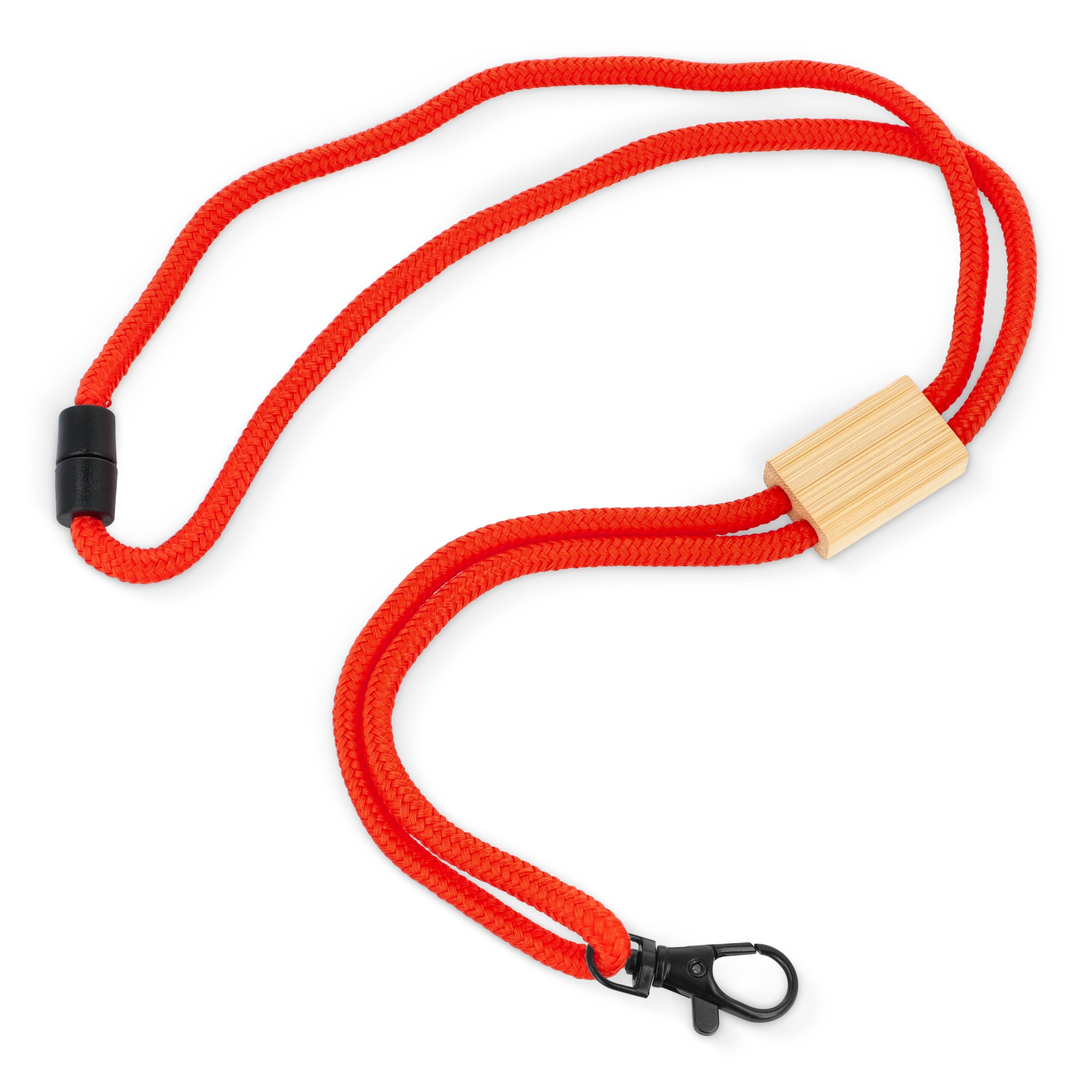 R-PET Kordel-Lanyard - rot-265