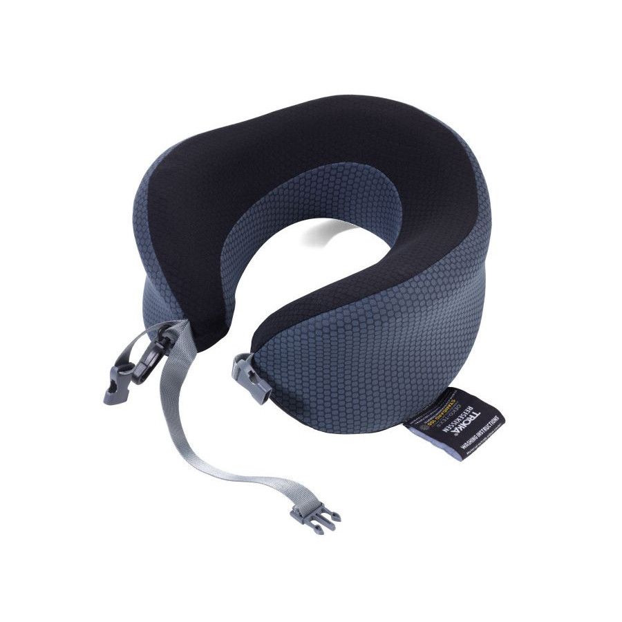 Troika Nackenkissen BUSINESS TRAVEL PILLOW - grau - schwarz-353