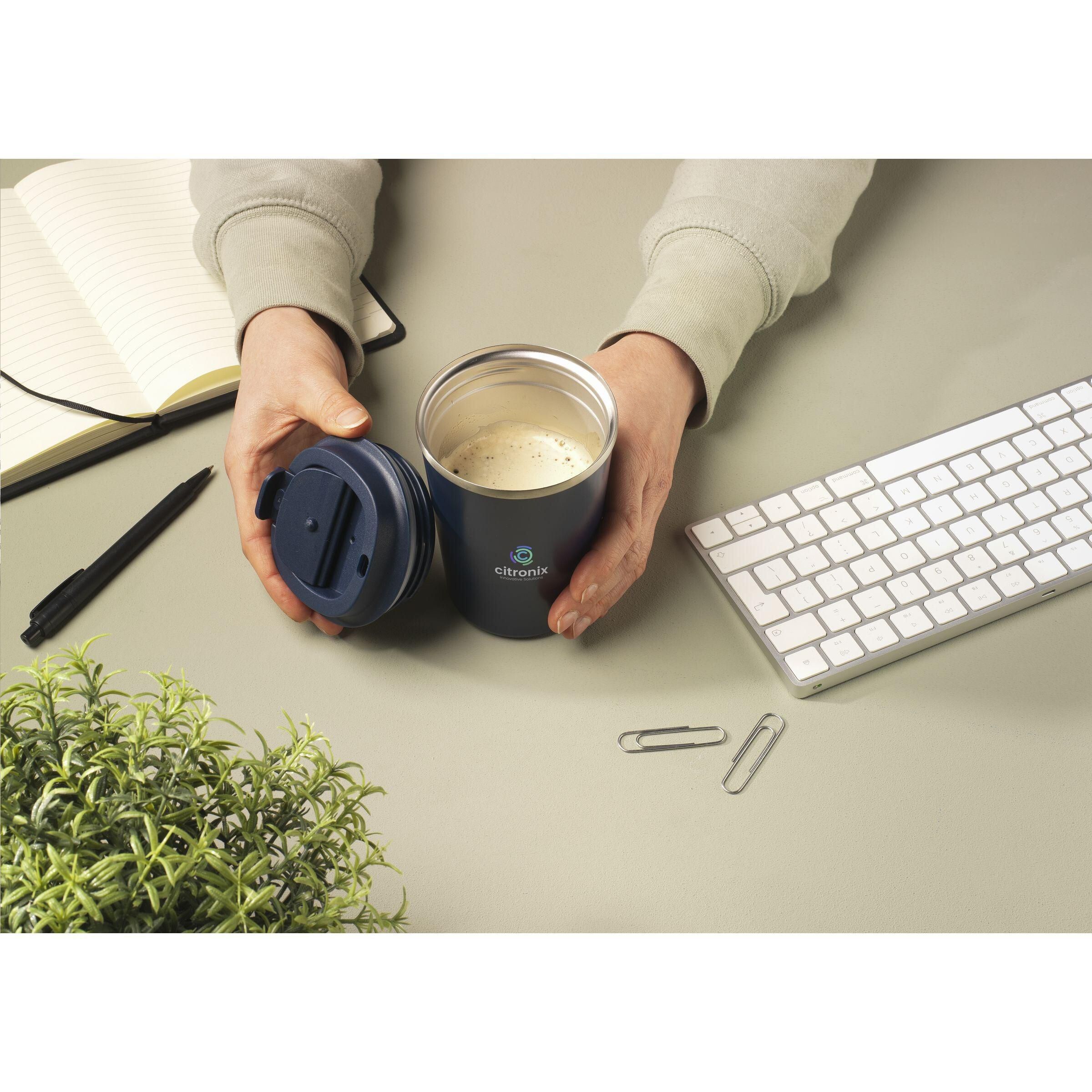 Kaffi RCS Recycled Coffee Mug 300 ml Thermobecher - blau-419