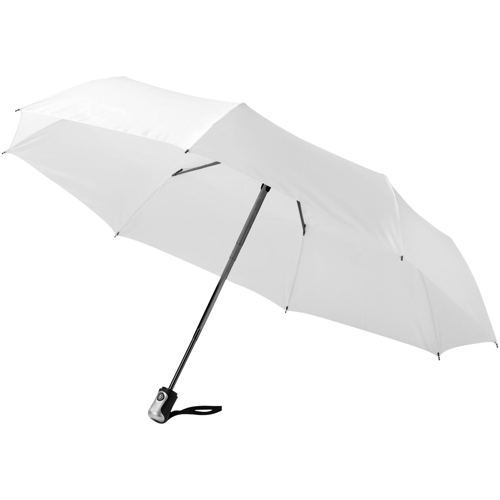Alex 21,5" Vollautomatik Kompaktregenschirm - weiss-363