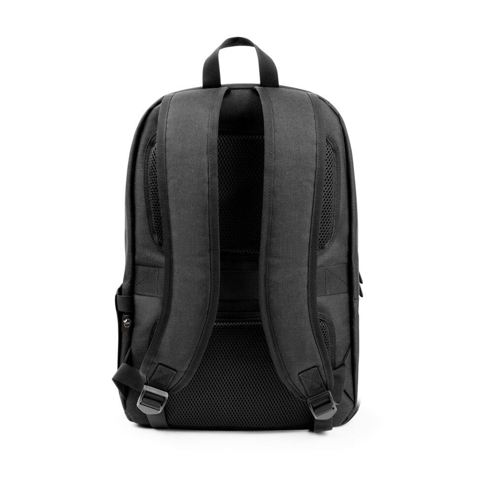 DRAMMEN Laptop-Rucksack aus hochdichtem 600D-Recycling-Polyester - schwarz-200