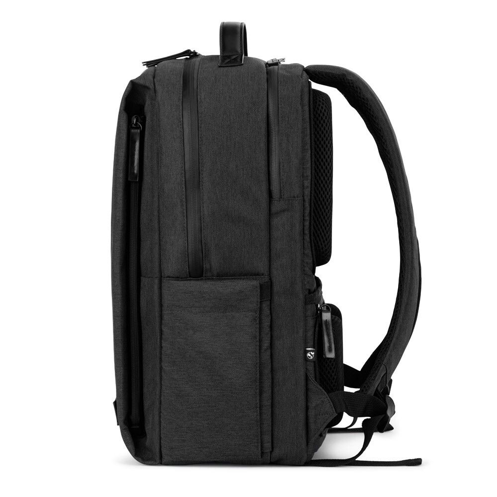 GLASGOW Laptop-Rucksack aus Polyester, 20L - dunkelgrau-348