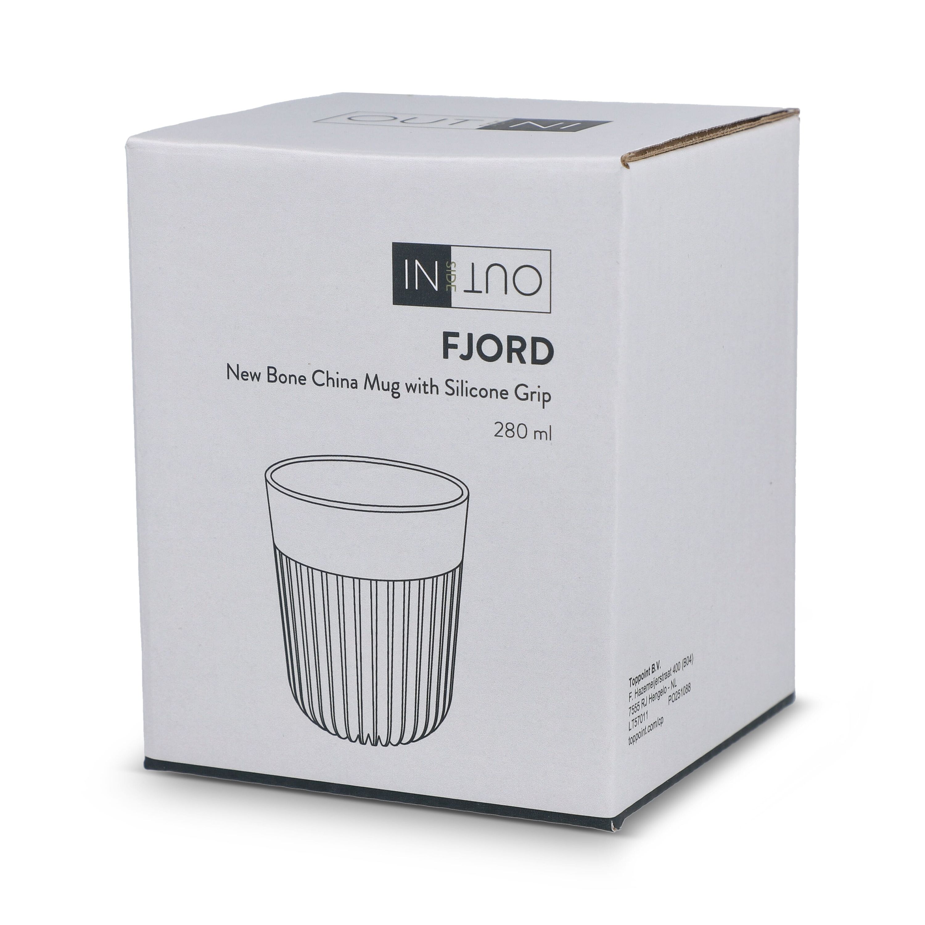 InSideOut Premium Becher Fjord 280 ml - dunkelrot-399
