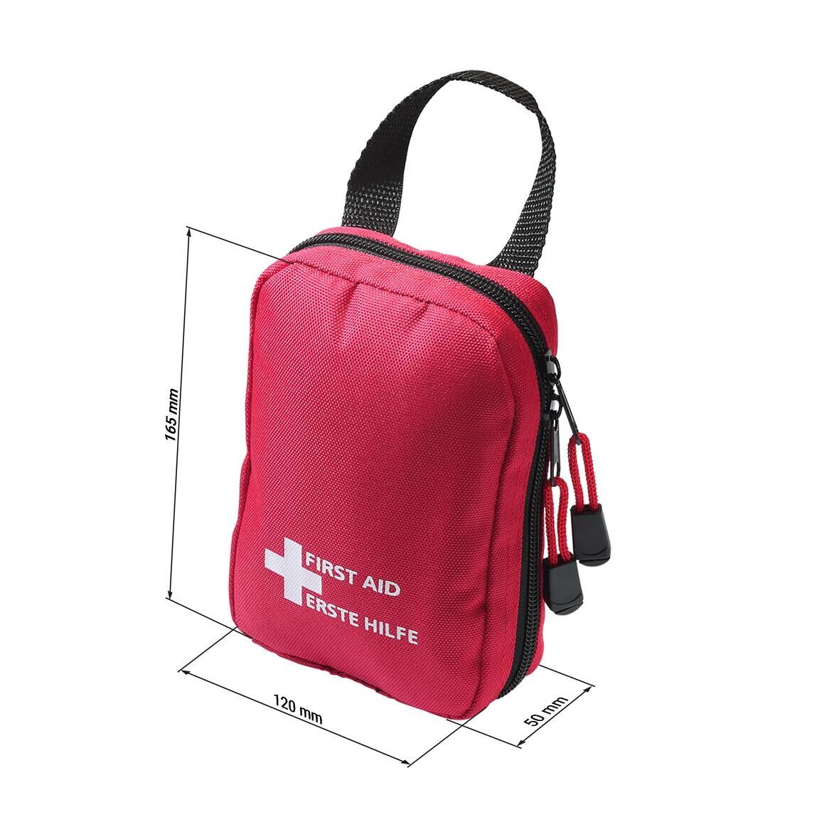 Notfall-Set Bag, klein - rot - schwarz-319