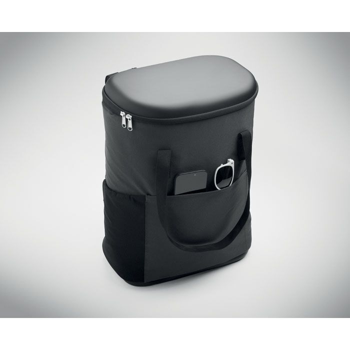 Kühlrucksack 600D RPET COLDI - steingrau-508