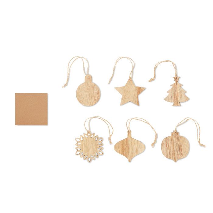 Weihnachtsschmuck Holz CHRISET - holz-842