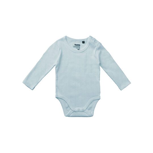 Babies Long Sleeve Bodystocking - light blue-761