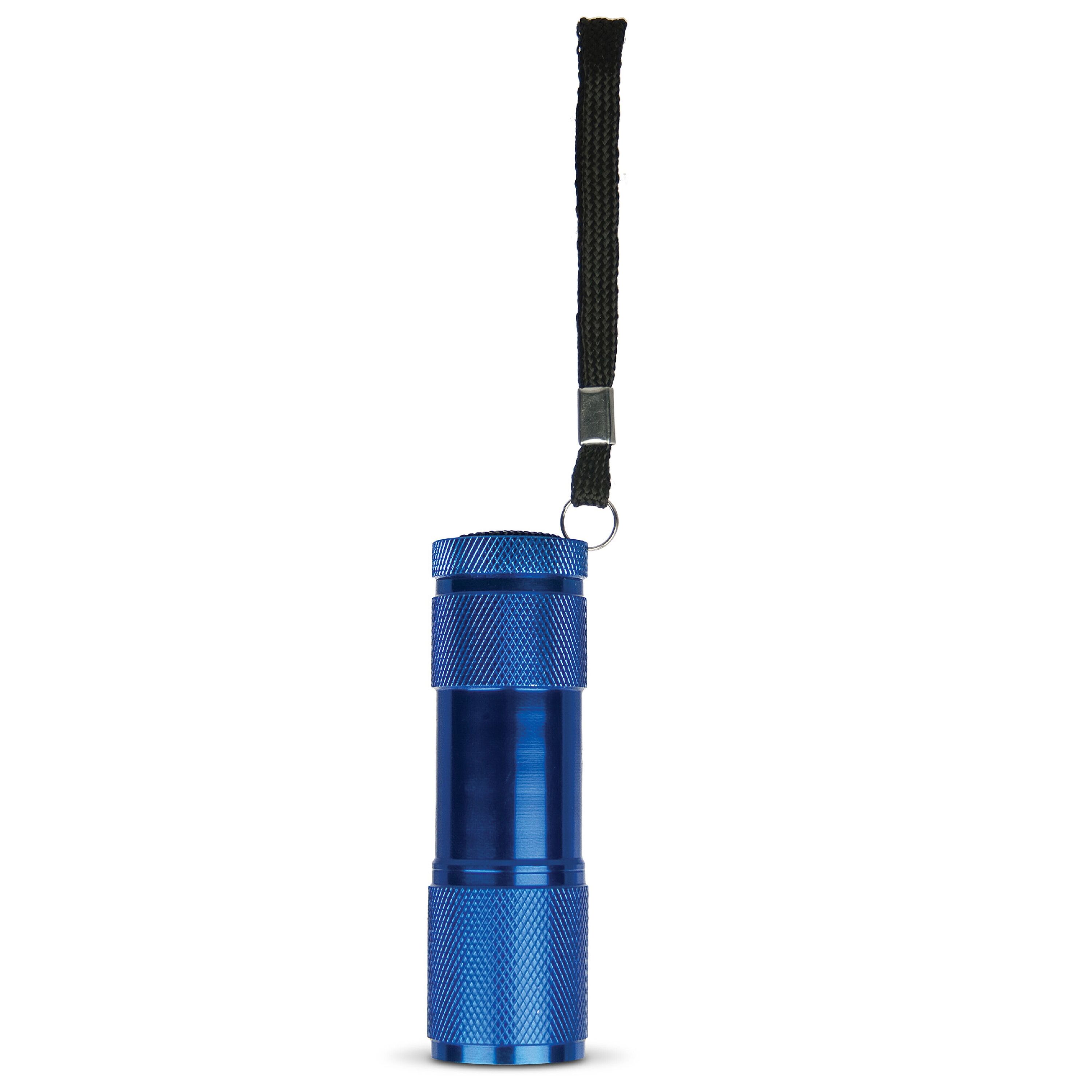 LED-Taschenlampe aus Aluminium  - blau-279