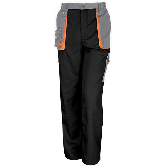 black - grey - orange
