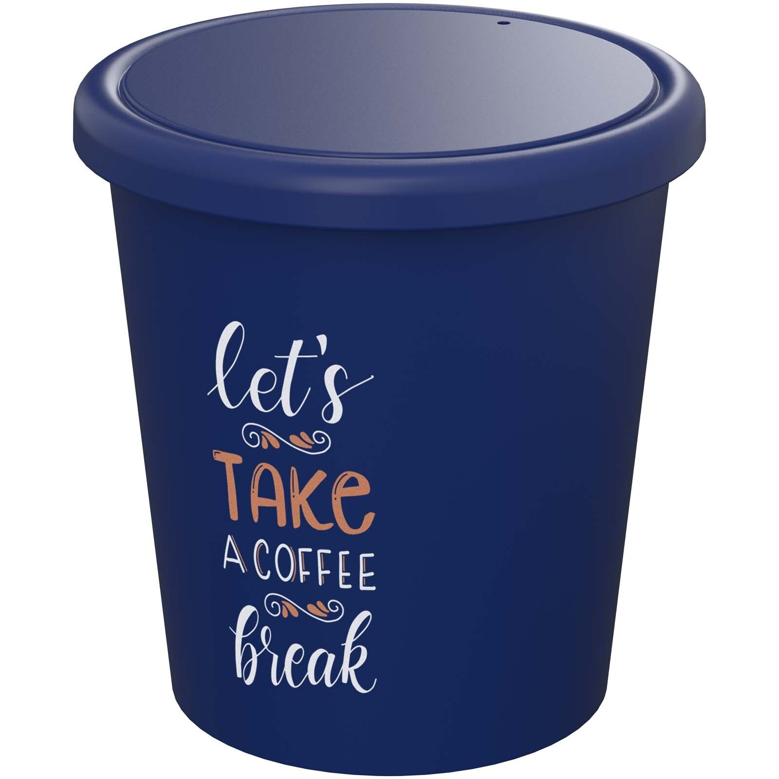 Americano Piccolo 100 ml Becher mit Deckel - blau-921