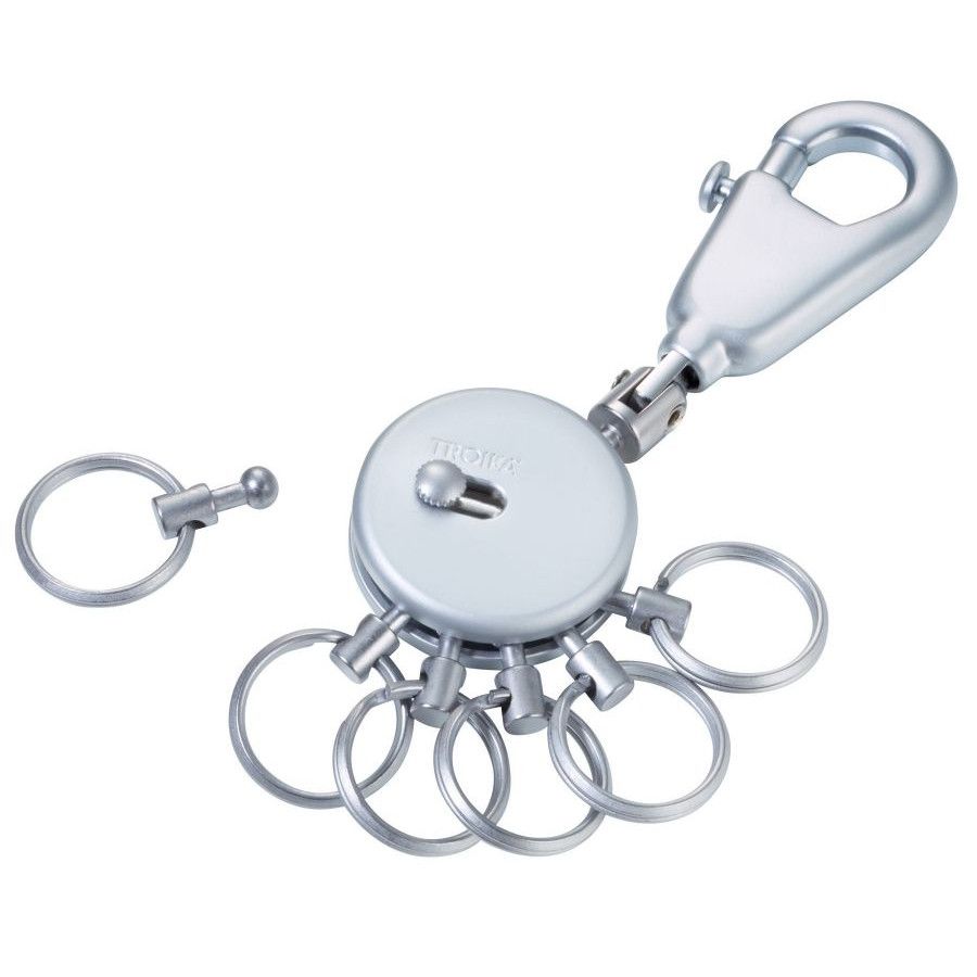Troika Schlüsselanhänger PATENT - silber-808