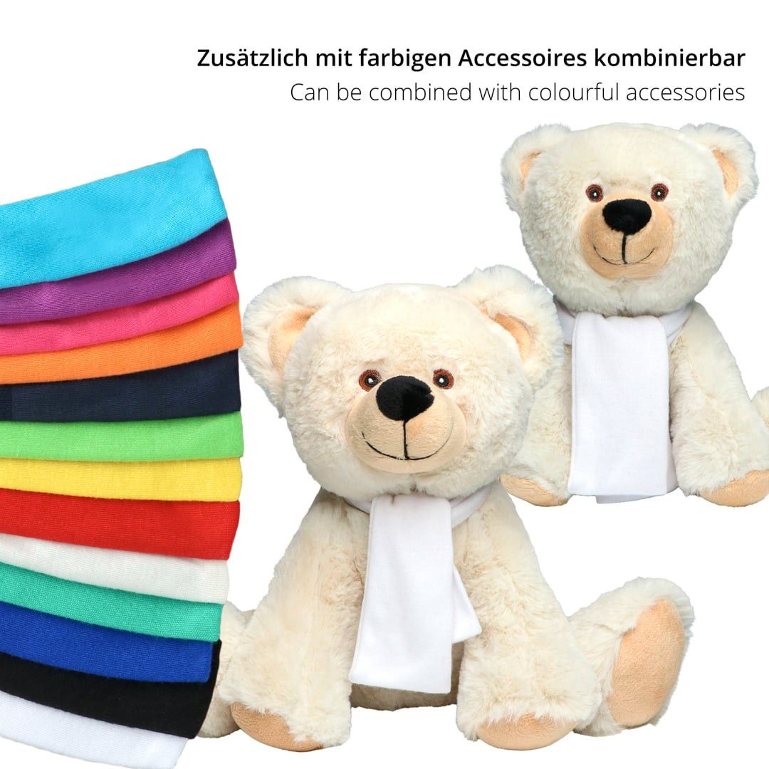 MiniFeet® RecycelBär® groß - creme-82
