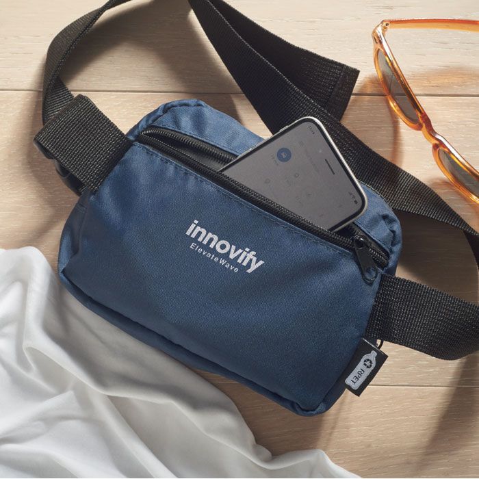 Gürteltasche 300D RPET TOSHI - blau-726