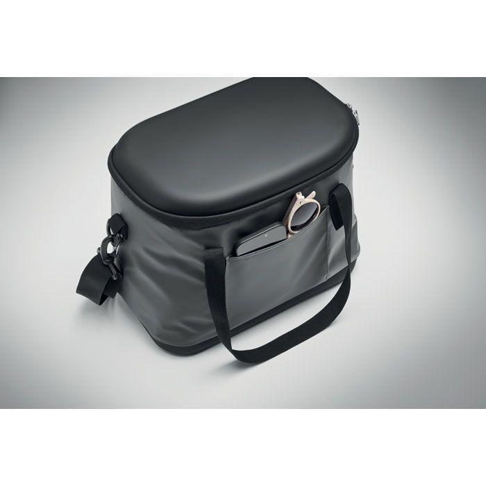 Kühltasche aus 50C-Plane 16L COOLIN - steingrau-96