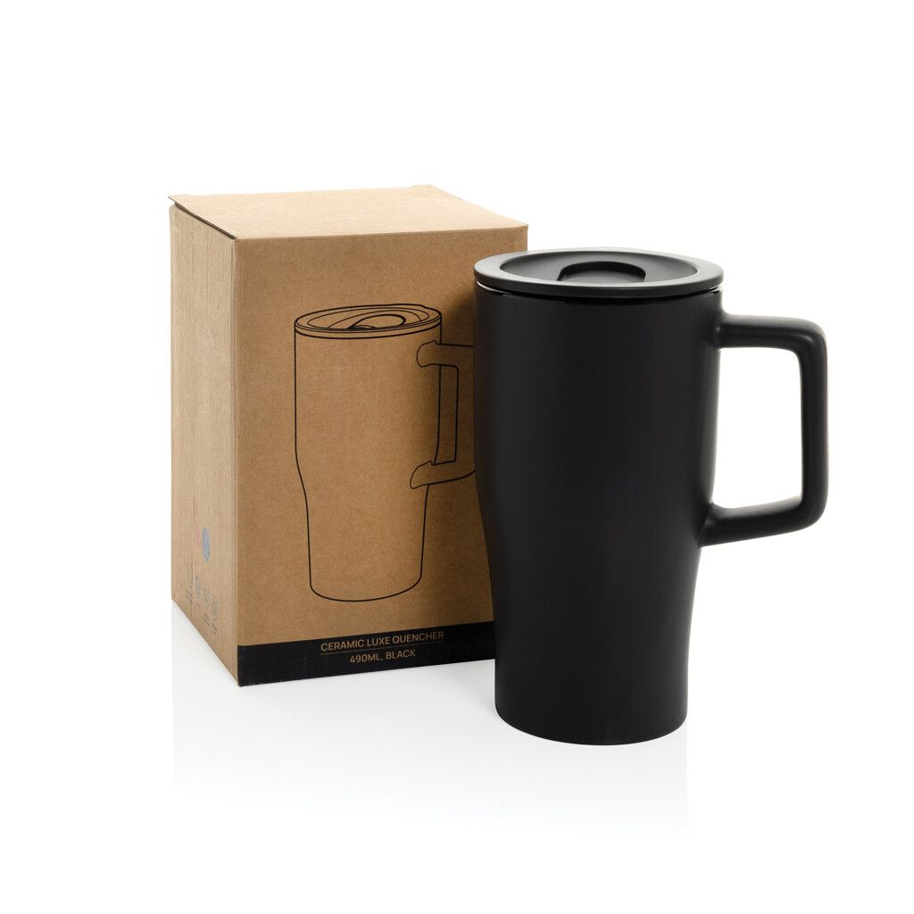 Keramik Luxe Quencher 490ml - schwarz-464