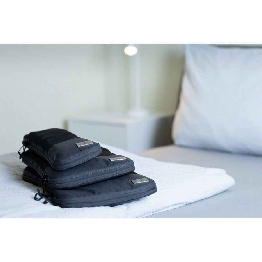 Reise-Kompressionstaschen Set BLUE CYCLE PACKING CUBES - dunkelgrau-793