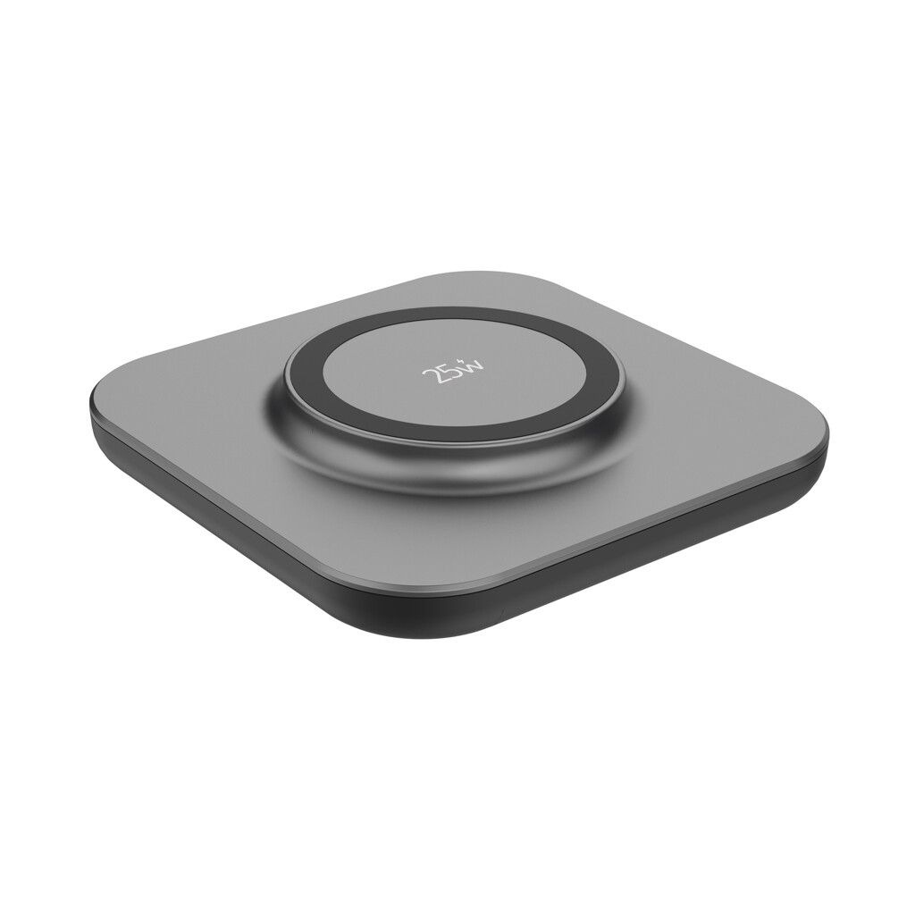 Quantum Ultra-Fast 25W magnetisches Wireless-Charging-Pad - grau-515