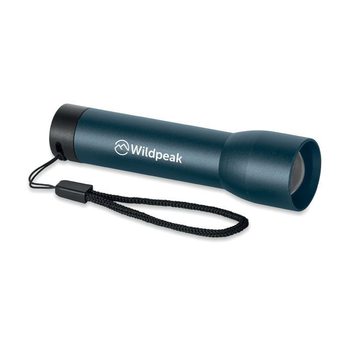 Wiederaufladbare Taschenlampe LUMEZO - marineblau-651