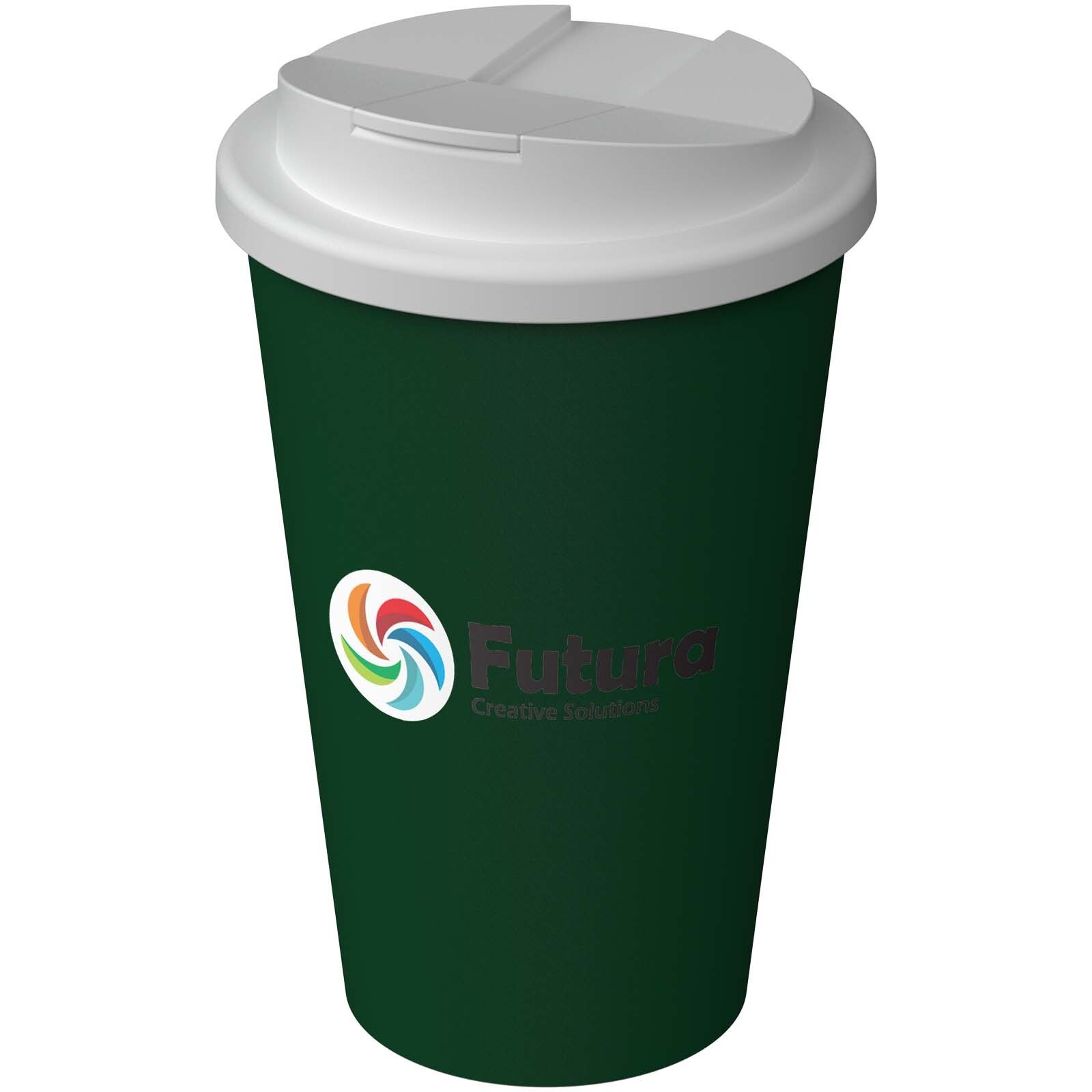 Americano Infiniti 350 ml Isolierbecher mit auslaufsicherem Deckel - dunkelgrün-720