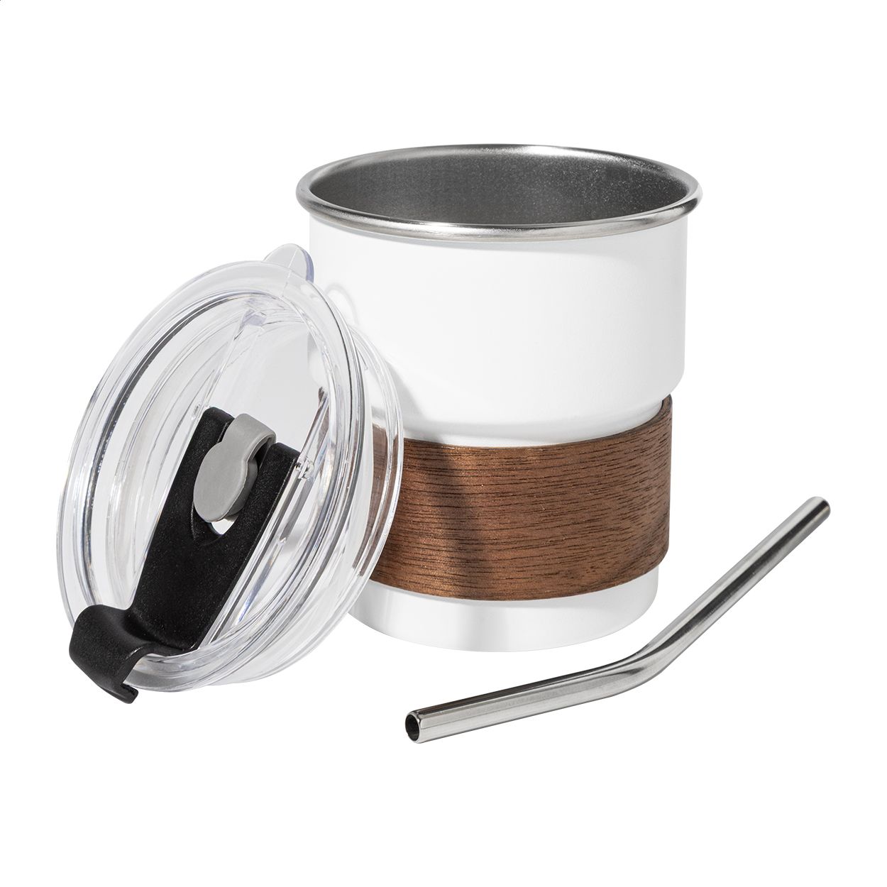 Waffee Reisebecher RSS, 260 ml - weiß-847