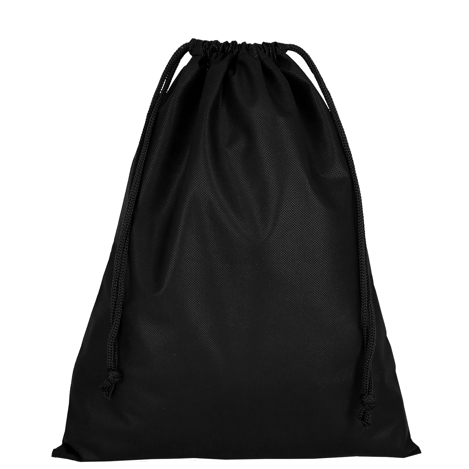 Zuziehbeutel PP, 40 x 50 cm - schwarz-445