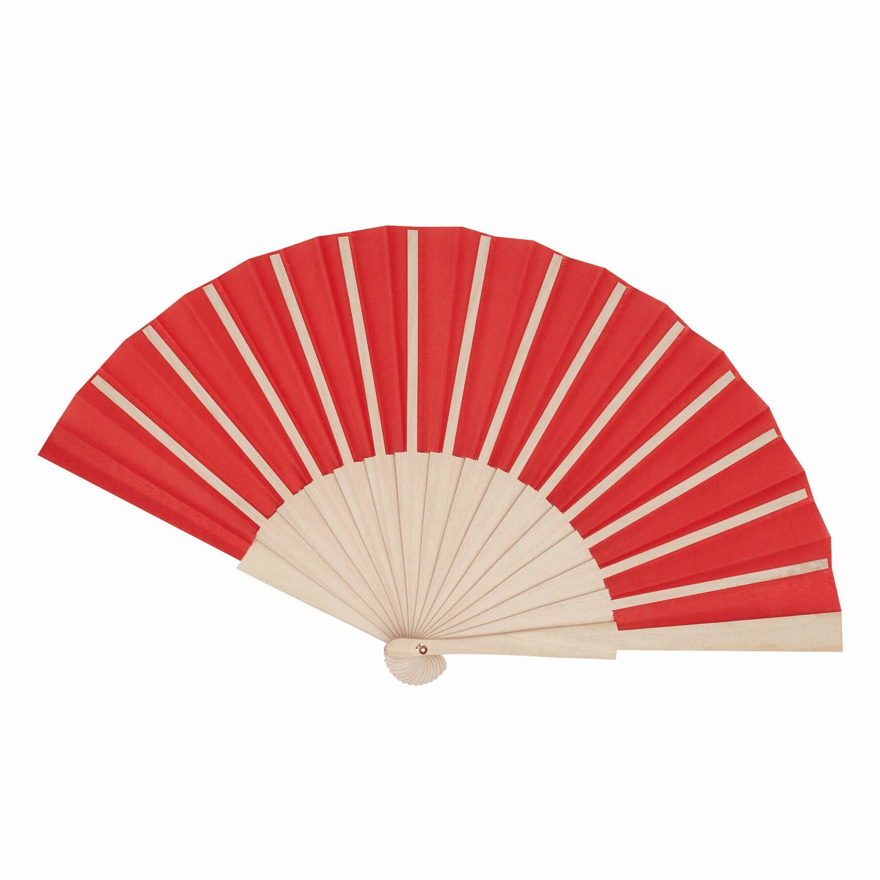 Faltbarer Fächer ECO COOL - rot-130