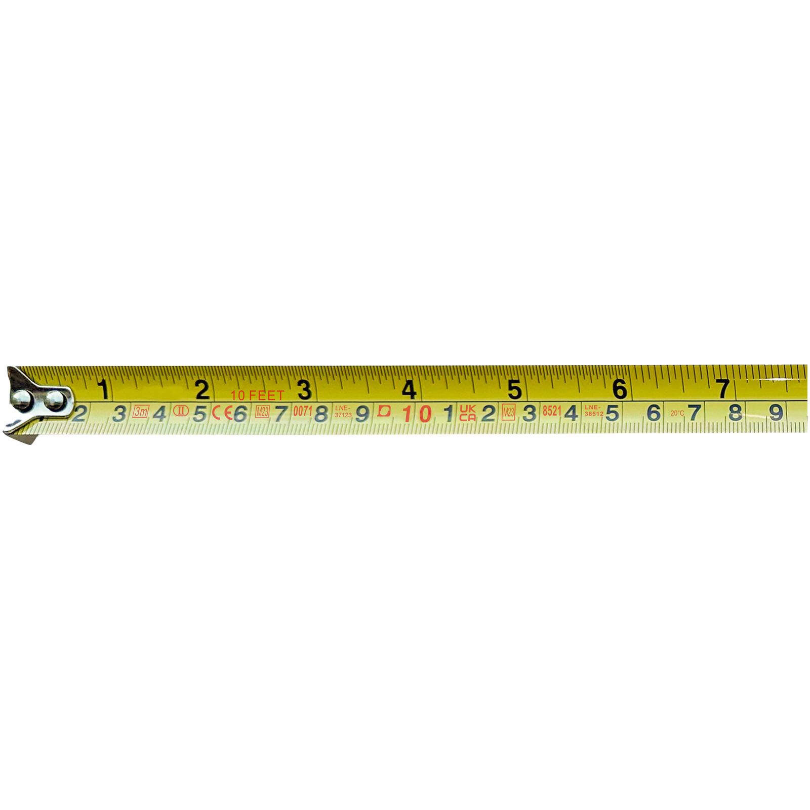 Rule 5 Meter Maßband aus recyceltem RCS Kunststoff - gelb-375