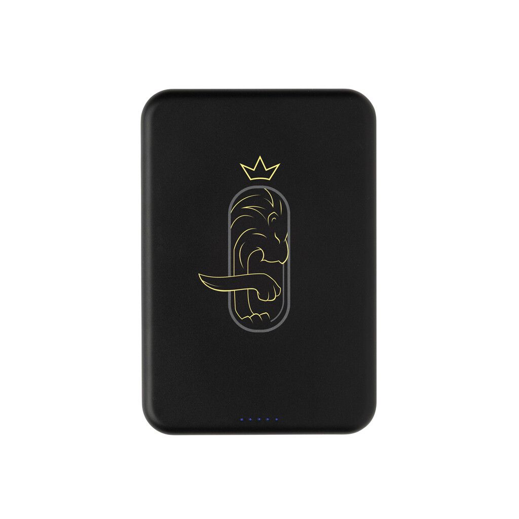 Amporia 10.000mAh magnetische Powerbank aus RCS rec. ABS - schwarz-436